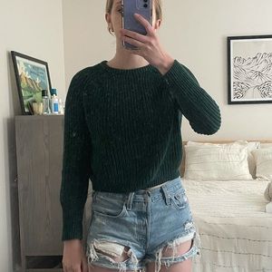 American Apparel green sweater